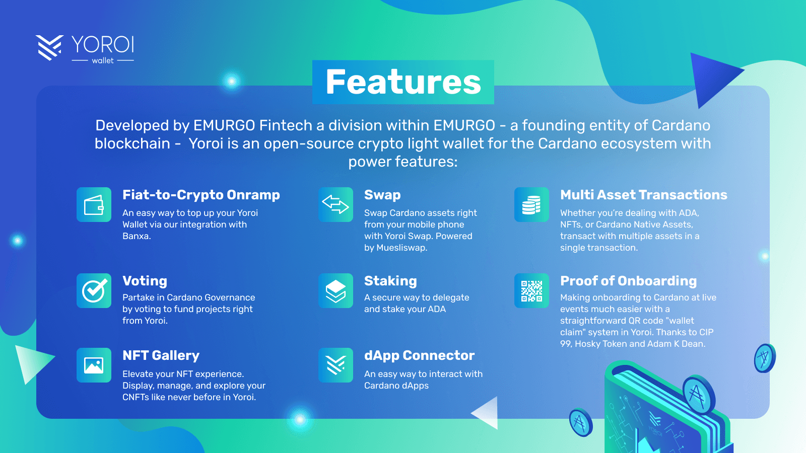 Yoroi Wallet A Look Back Before Charging Ahead in 2024 EMURGO