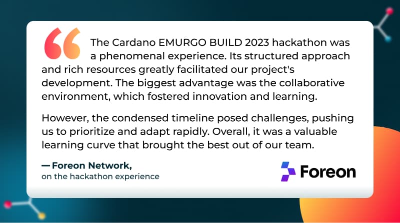 Blog-Hackathon-QA-with-Foreon-Network-Quote