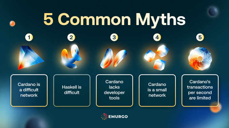 5-Common-Myths-About-Becoming-a-Cardano-Blockchain-Developer-Infographic