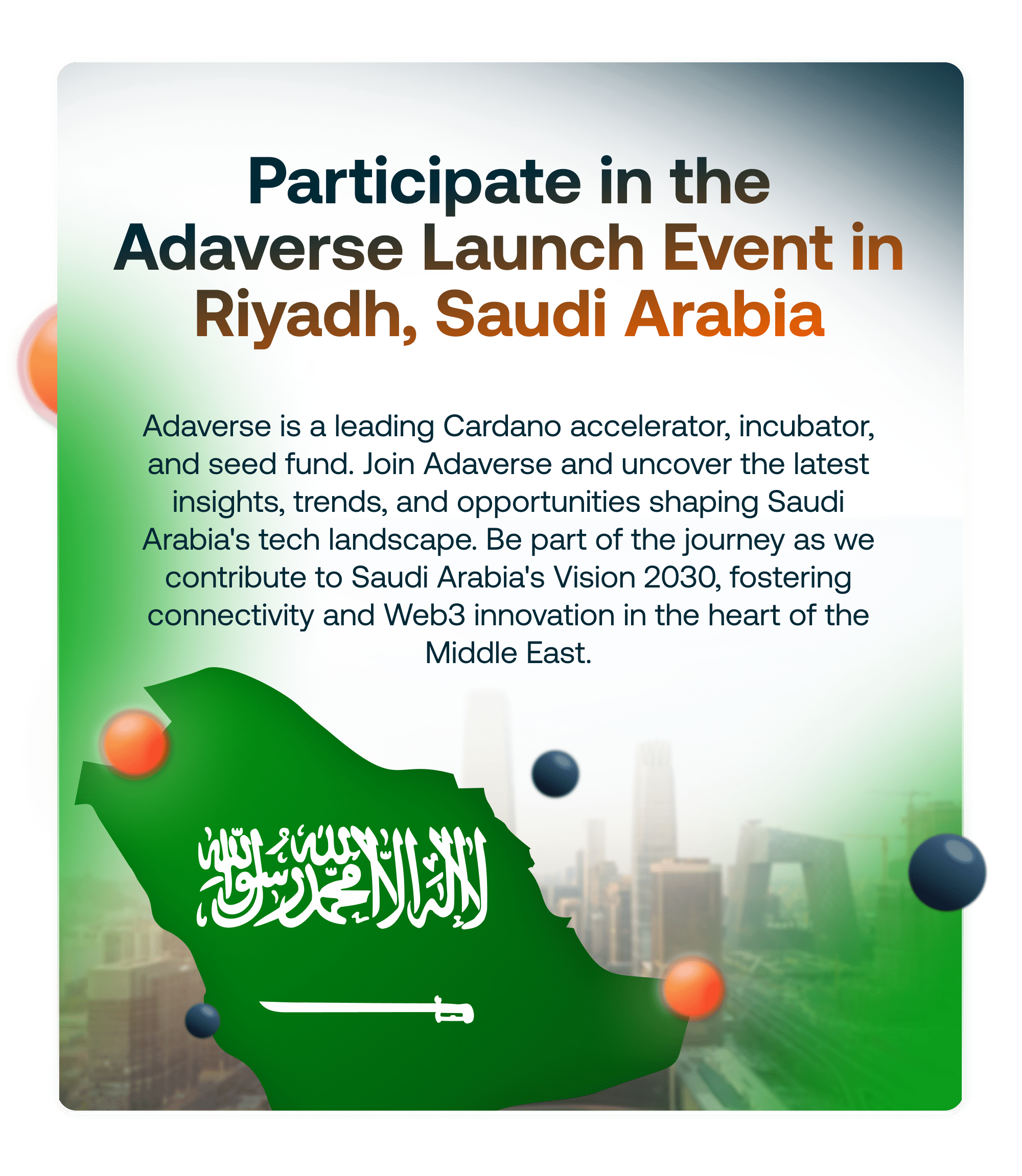 3 Blog Participate In The Adaverse KSA (Kingdom Of Saudi Arabia)