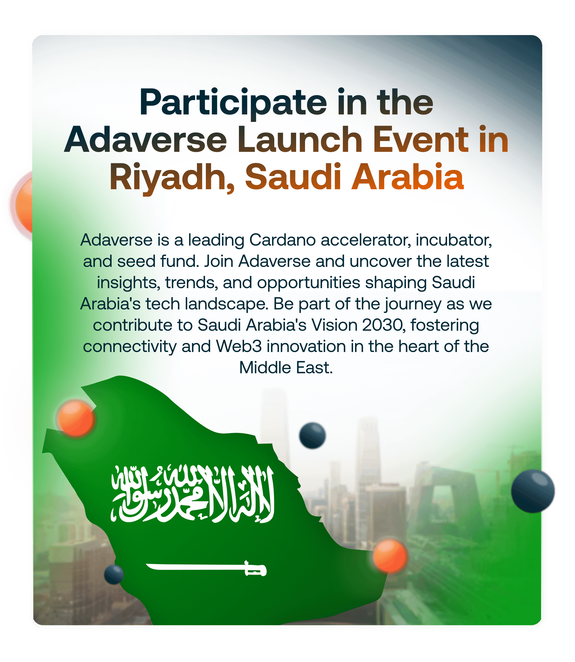 3 Blog Participate In The Adaverse KSA (Kingdom Of Saudi Arabia)
