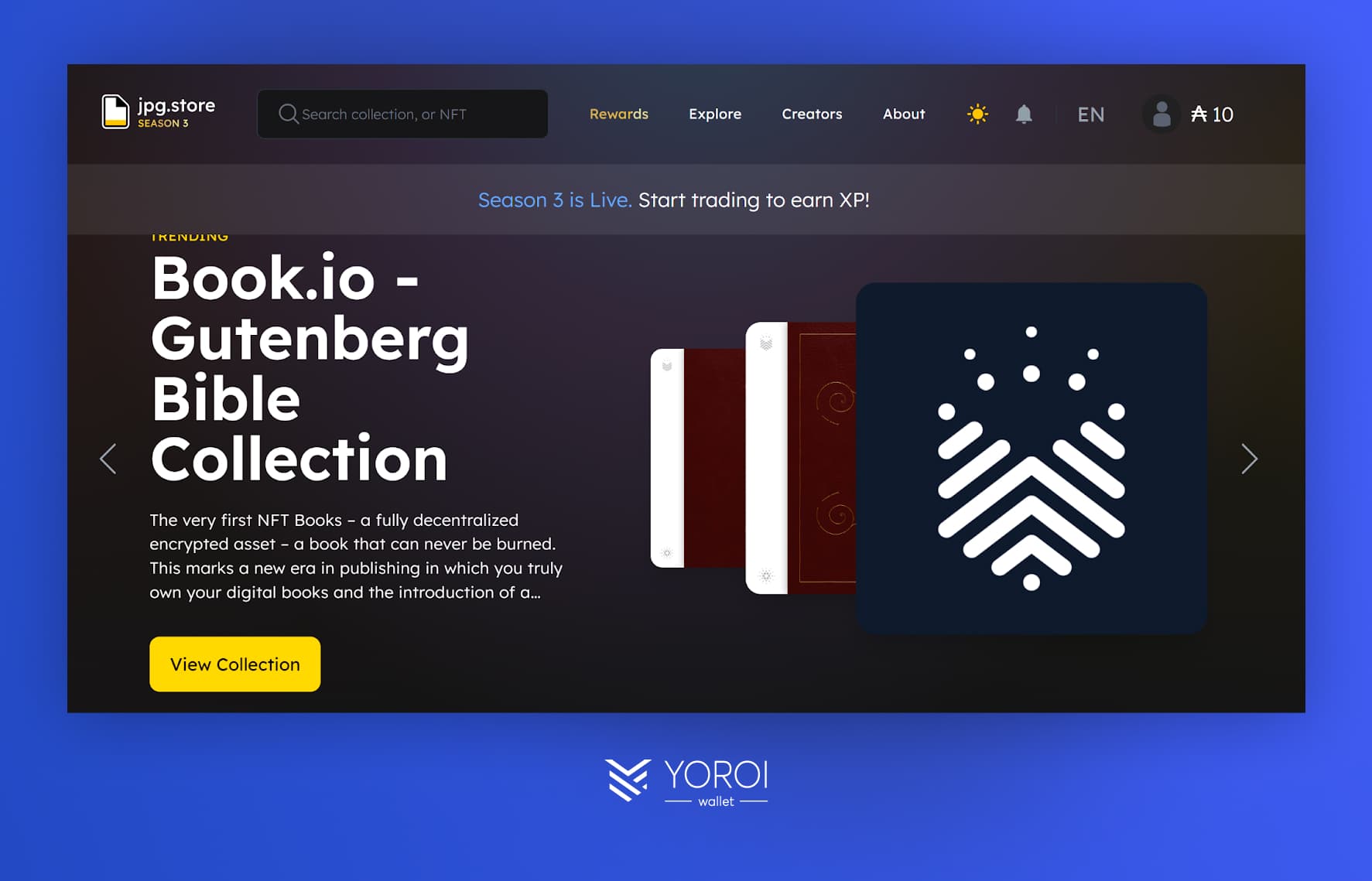 AB JPG.store, More Cardano DApps Add Yoroi Wallet Support 2