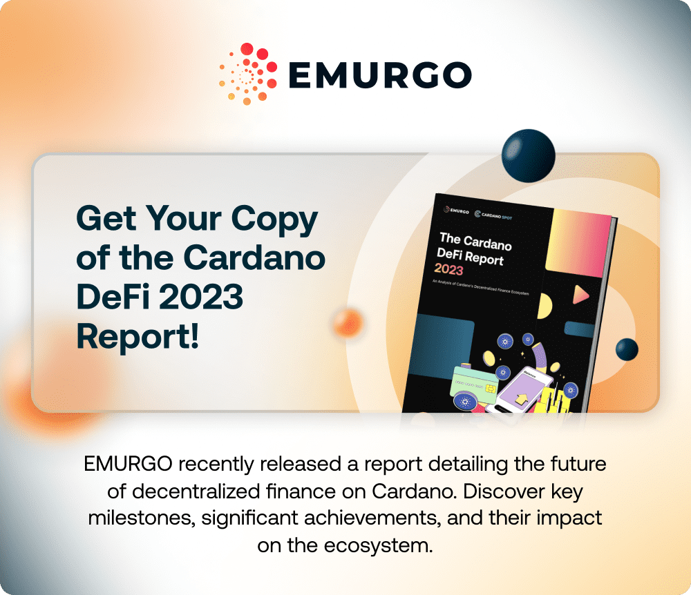 1 Blog Get Your Copy Of The Cardano DeFi 2023 Report!