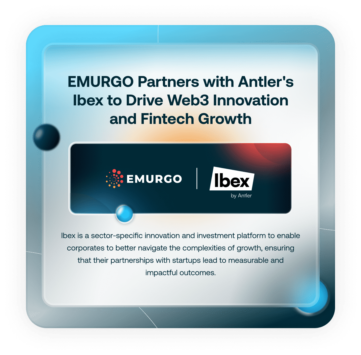 Blog 2 EMURGO Partners With Antler S Ibex To Drive Web3 Innovation And Fintech Growth